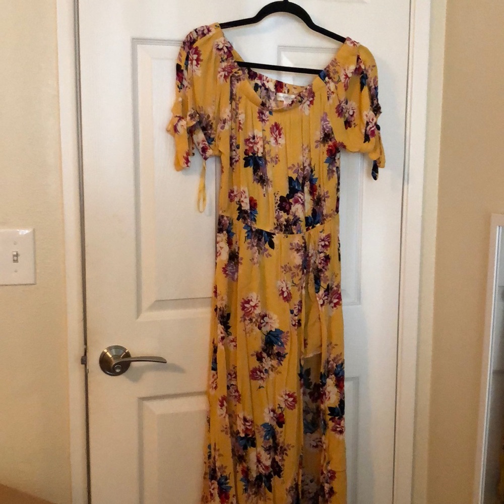 Band of gypsies yellow dress
